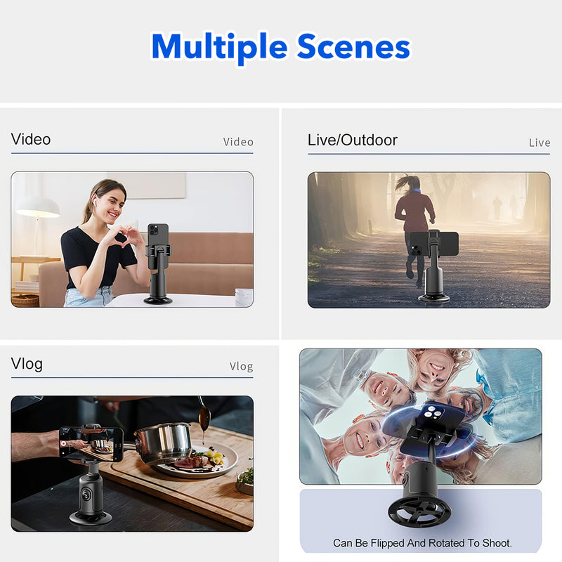 AI VLOG Smart Selfie Pro - Bundle With The VLOG Selfie Pro Tripod & SAVE 20%