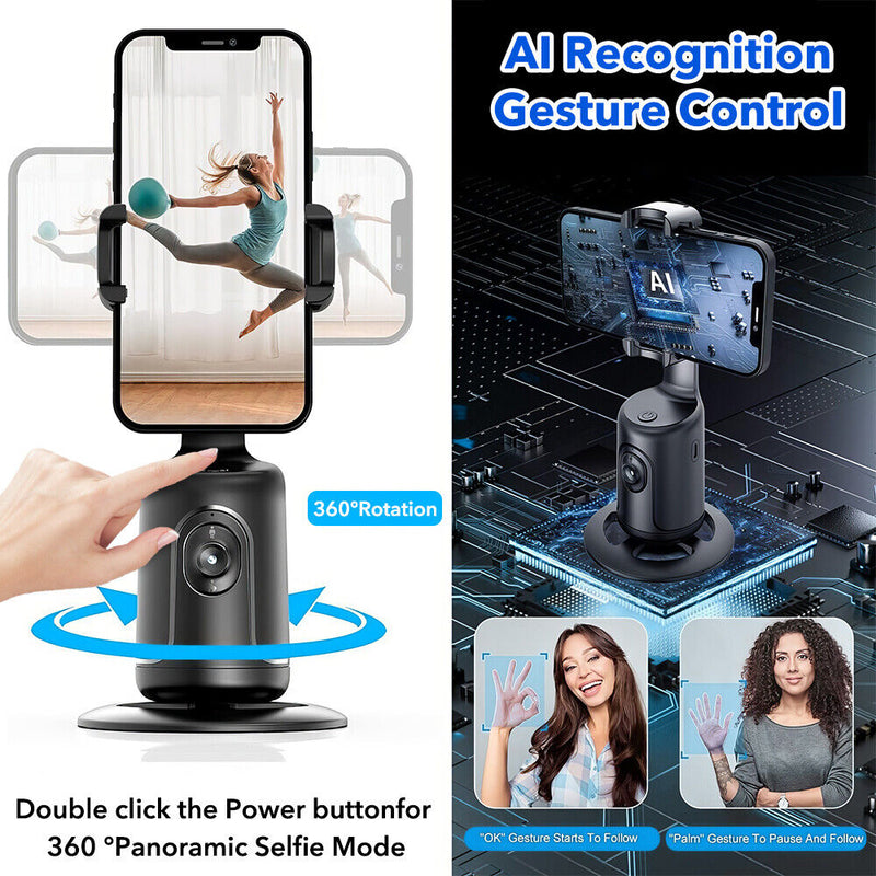 AI VLOG Smart Selfie Pro - Bundle With The VLOG Selfie Pro Tripod & SAVE 20%